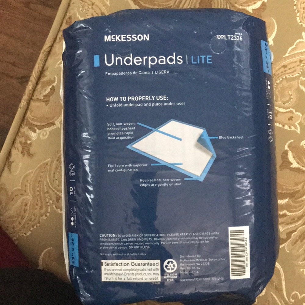 MICKESSON Underpads | LITE  23”x 36”